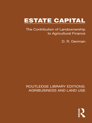 cover image of Estate Capital